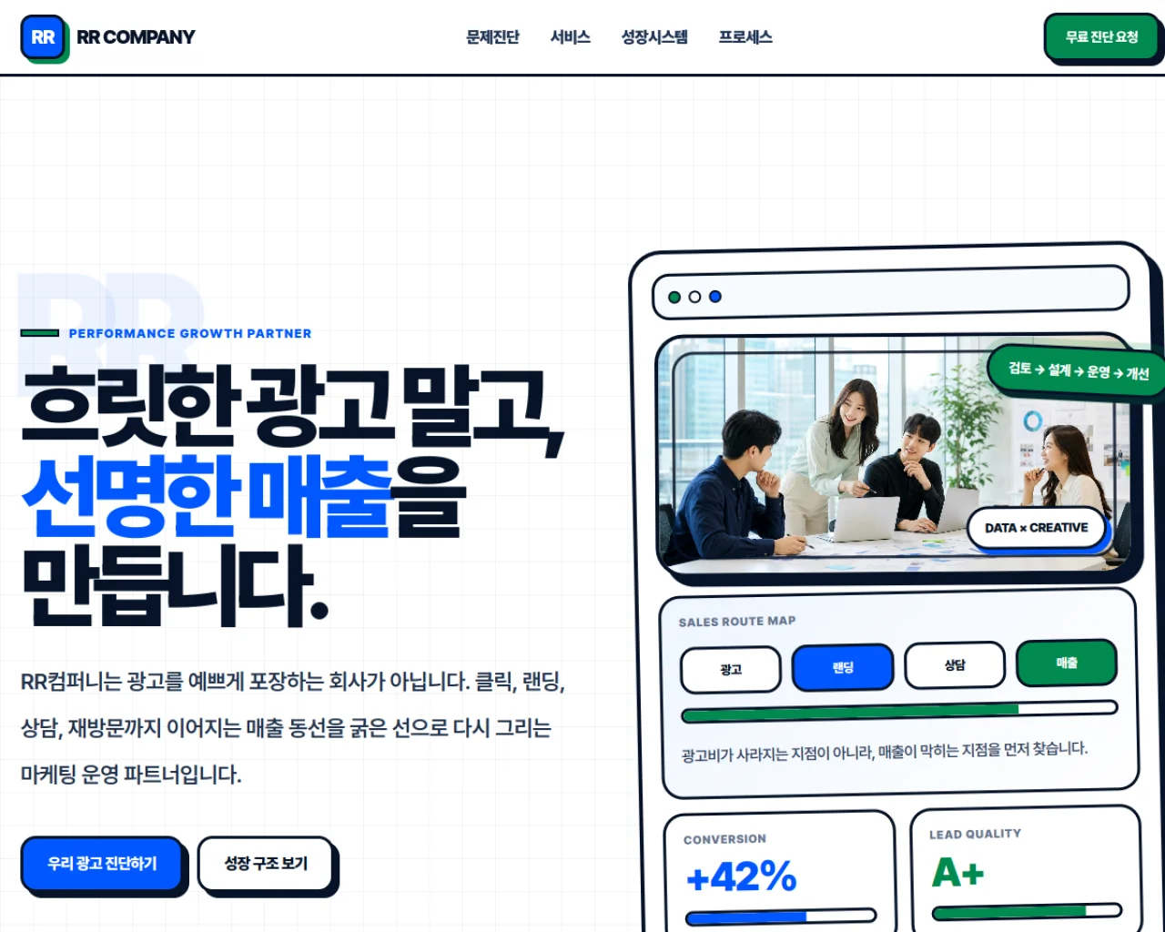 RR COMPANY 실제 화면